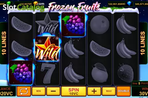 Скрин3. Frozen Fruits (Popok Gaming) слот