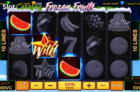 Скрин4. Frozen Fruits (Popok Gaming) слот