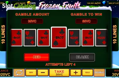 Скрин5. Frozen Fruits (Popok Gaming) слот