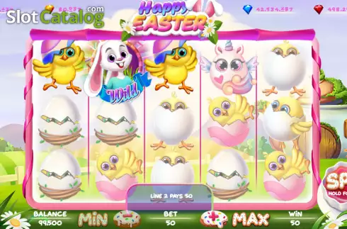 Скрин4. Happy Easter слот