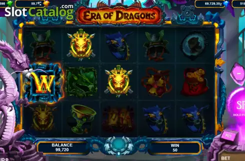 Скрин4. Era of Dragons слот