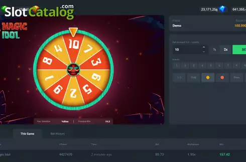 Скрин2. Magic Idol (Popok Gaming) слот