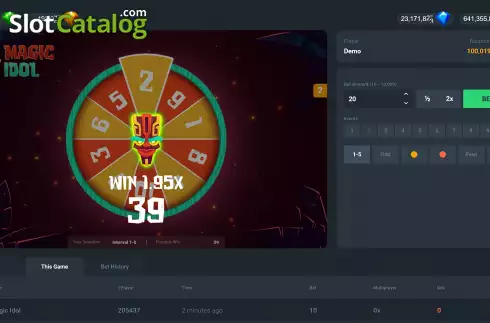 Скрин3. Magic Idol (Popok Gaming) слот