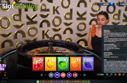 Скрин6. Multi Fruit слот