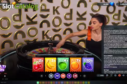 Скрин7. Multi Fruit слот