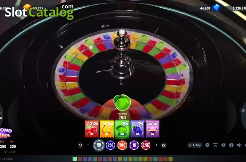 Скрин5. Diamond Fruits (Popok Gaming) слот