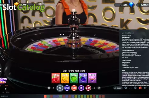 Скрин6. Diamond Fruits (Popok Gaming) слот