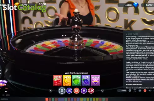 Скрин9. Diamond Fruits (Popok Gaming) слот
