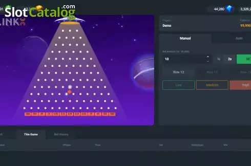 Скрин4. Plinko (Popok Gaming) слот