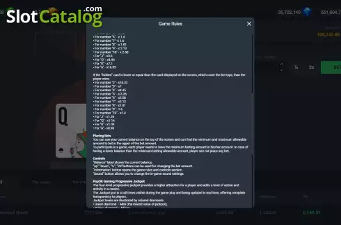 Скрин8. Hi Lo (Popok Gaming) слот