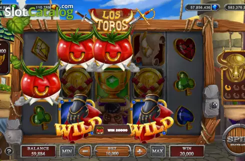 Скрин4. Los Toros слот