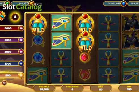 Скрин7. Gold of Egypt (Popok Gaming) слот