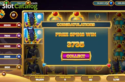 Скрин8. Gold of Egypt (Popok Gaming) слот