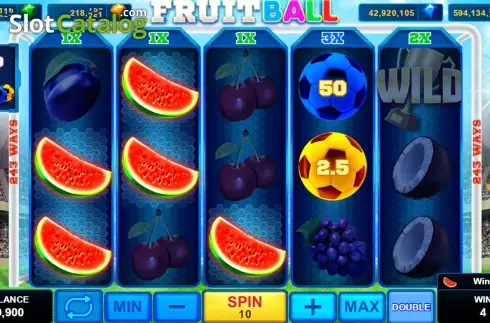 Скрин3. Fruitball слот