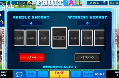 Скрин5. Fruitball слот