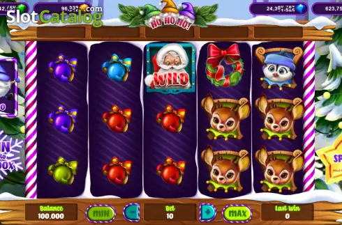 Скрин2. Ho Ho Ho! (Popok Gaming) слот
