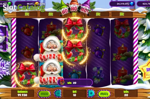 Скрин3. Ho Ho Ho! (Popok Gaming) слот