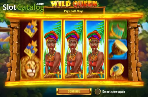 Скрин2. Wild Queen слот