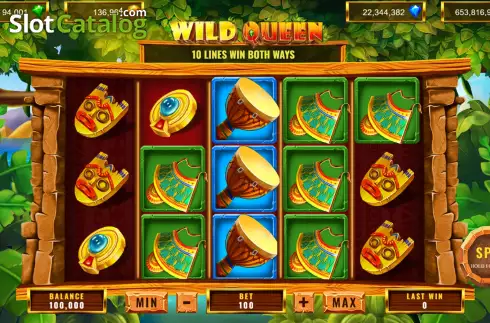 Скрин3. Wild Queen слот