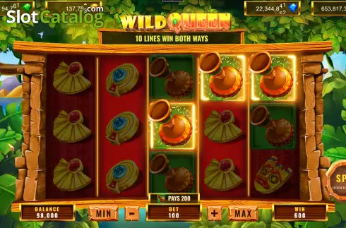 Скрин4. Wild Queen слот