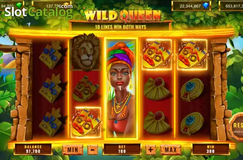 Скрин5. Wild Queen слот