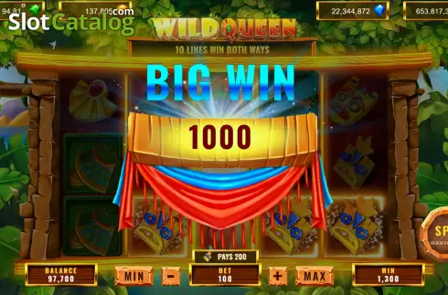 Скрин6. Wild Queen слот