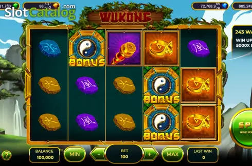 Скрин3. Wukong (Popok Gaming) слот