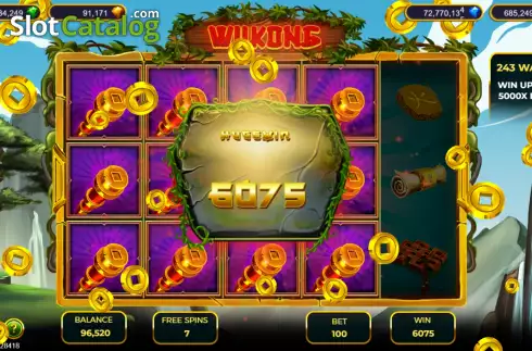 Скрин8. Wukong (Popok Gaming) слот