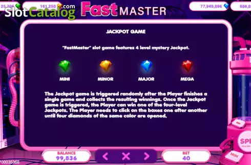 Скрин8. FastMaster слот