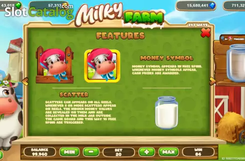 Скрин7. Milky Farm слот
