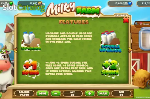 Скрин8. Milky Farm слот