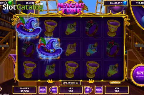 Скрин3. Magic Time слот
