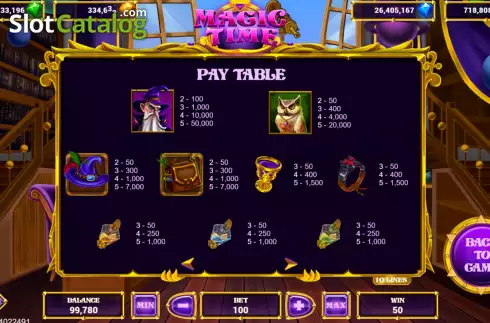 Скрин5. Magic Time слот