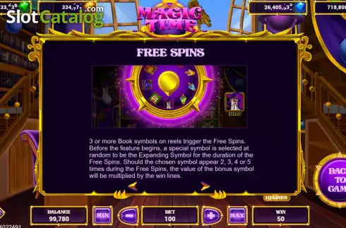 Скрин7. Magic Time слот