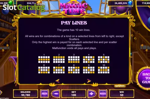 Скрин8. Magic Time слот