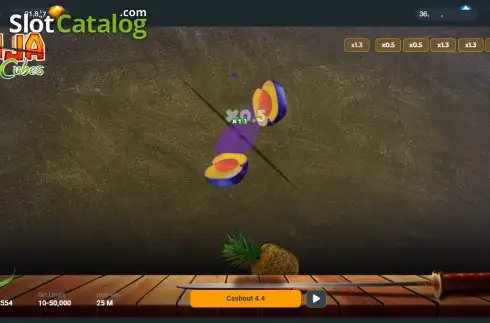 Скрин4. Ninja Fruit Cubes слот