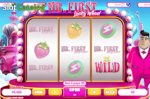 Скрин3. Mr. First Lucky Wheel слот