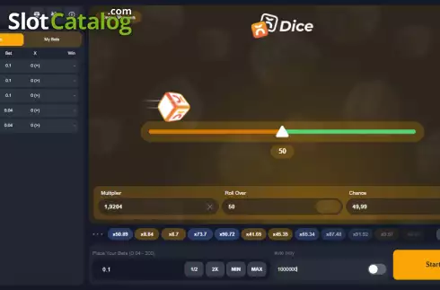 Скрин2. Dice (Popok Gaming) слот