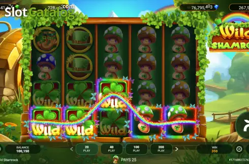 Скрин3. Wild Shamrock (Popok Gaming) слот