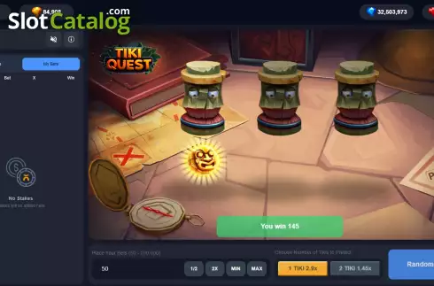 Скрин3. Tiki Quest слот