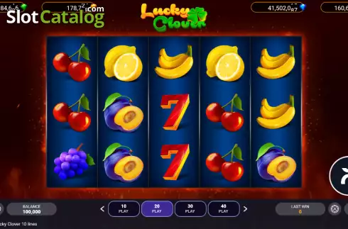 Скрин2. Lucky Clover (Popok Gaming) слот