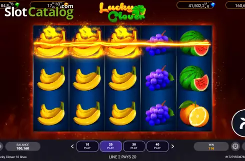 Скрин3. Lucky Clover (Popok Gaming) слот
