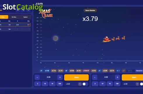 Скрин2. Xmas Crash (Popok Gaming) слот