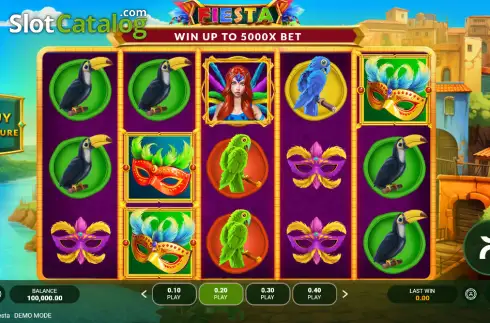 Скрин2. Fiesta (Popok Gaming) слот