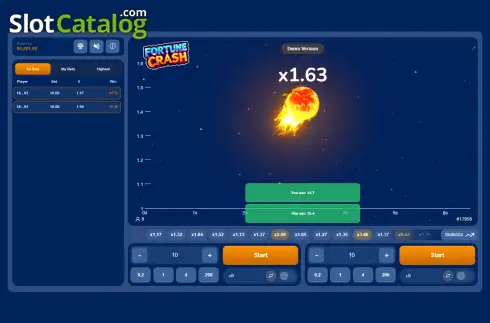 Скрин3. Fortune Crash (Popok Gaming) слот