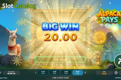 Скрин3. Alpaca Pays слот