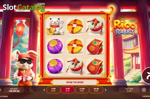 Скрин2. Rico Rabbit слот