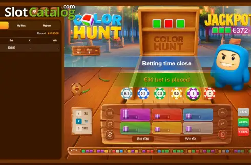 Скрин2. Color Hunt слот