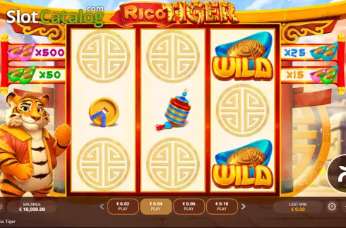 Скрин2. Rico Tiger слот
