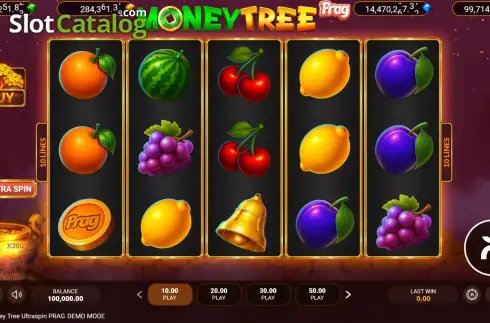 Скрин2. Money Tree Ultra Spin Prag слот